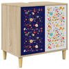 vidaXL Baderomsskap MAINZ Sonoma 60 x 40 x 60 cm Konstruert tre