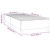 vidaXL Boxspring-sengeramme hvit 90x190 cm Single kunstskinn
