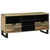 vidaXL TV Enheter med skuff Brun 100 x 33 x 46 cm Konstruert tre