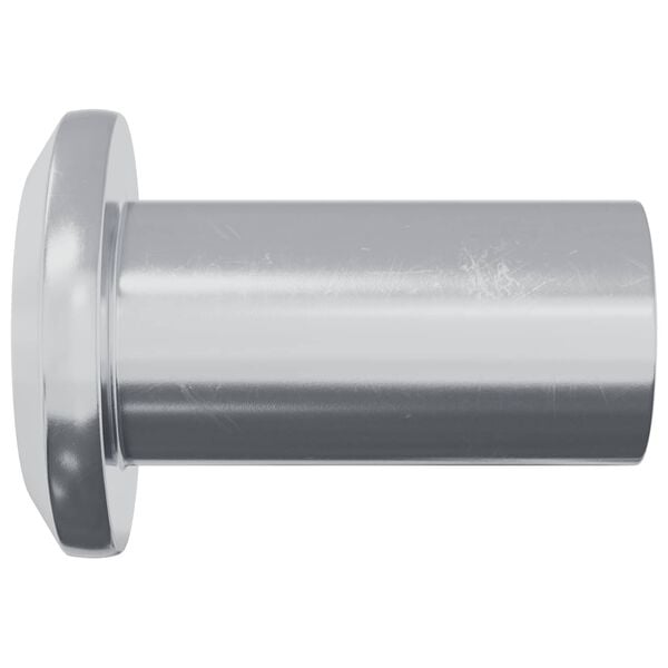 vidaXL L&aring;semutter 2 pcs Nikkel M6 x 15 mm St&aring;l