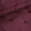 vidaXL Palle sofa pute Marron stoff