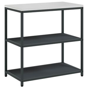 vidaXL Kj&oslash;kkenhylleenhet HATTEM Antrasitt 90 x 50 x 92 cm St&aring;l