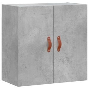 vidaXL Veggskap betonggr&aring; 60x31x60 cm konstruert tre