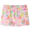 Barneshorts med snor myk rosa 104