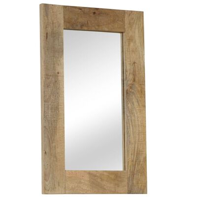 vidaXL Speil heltre mango 50x80 cm