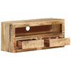 vidaXL TV-benker 2 stk 88x30x40 cm heltre mango