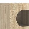 vidaXL TV-skap Sonoma eik 100 x 35 x 40 cm Konstruert tre