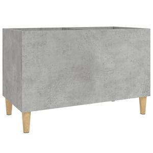 vidaXL Hifi-benk betonggr&aring; 74,5x38x48 cm konstruert tre