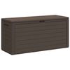 vidaXL Putekasse brun 116x44x55 cm