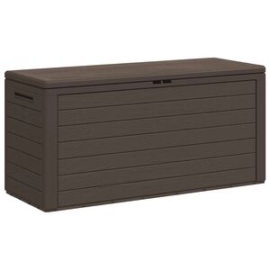 vidaXL Putekasse brun 116x44x55 cm