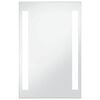 vidaXL LED-veggspeil til bad 60x100 cm