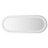 vidaXL LED-baderomsspeil 50x20 cm oval