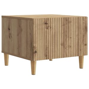 vidaXL Kaffebord Artisan eik 49 x 50 x 40 cm Konstruert tre