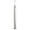 vidaXL Pullertlampe med sensor 110 cm rustfritt st&aring;l IP44