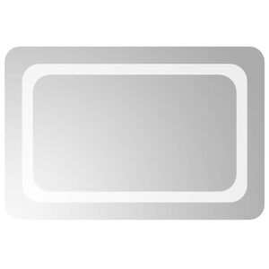 vidaXL Baderomsspeil med LED 60x40 cm