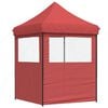 vidaXL Partytelt Burgunder 200 x 200 x 306 cm Oxford Stoff