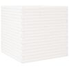 vidaXL Plantekasse hvit 70x70x68,5 cm heltre furu