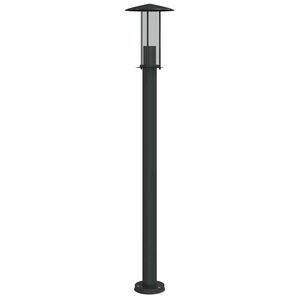 vidaXL Utend&oslash;rs gulvlampe svart 100 cm rustfritt st&aring;l