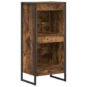 vidaXL Bokskap R&oslash;yk Eik 40 x 30 x 86,5 cm Konstruert tre