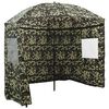 vidaXL Fiske paraply 228 x 204 cm Oxford polyester Kamuflasje