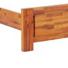 vidaXL Sengeramme heltre akasie 100x200 cm