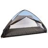 DERYAN Pop-Up myggtelt til seng 200x90x110 cm himmelbl&aring;