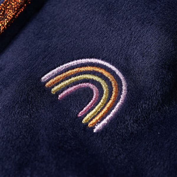 Hettejakke for barn marineblå 128