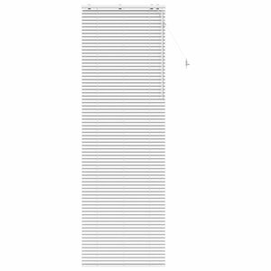 vidaXL Venetiansk persienne Hvit 85 x 250 cm 35 mm