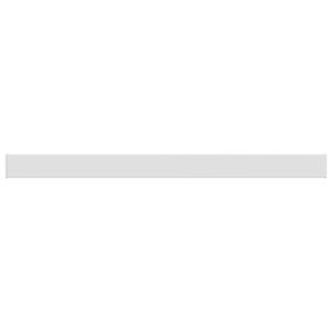 vidaXL Vinduskarmer Hvit 140 x 15 x 4,5 cm PVC