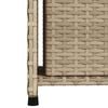 vidaXL Putekasse beige 50x55x115 cm polyrotting