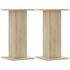 vidaXL Plantestativer 2 stk sonoma eik 30x30x60 cm konstruert tre