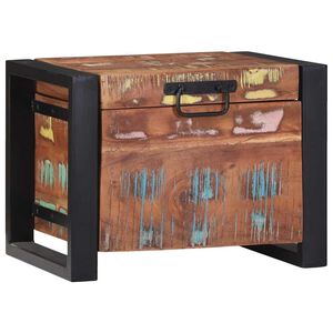 vidaXL Oppbevaringskister 40 x 30 x 30 cm Massivt gjenvunnet tre