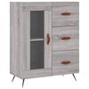 vidaXL Highboard gr&aring; sonoma 69,5x34x180 cm konstruert tre