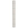 vidaXL Kontrollmatte for ugress hvit 1x50 m PP