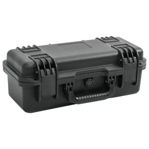 vidaXL B&aelig;rbar flykasse svart 46,5x21,5x17,5 cm PP