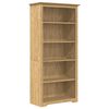 vidaXL Bokhylle BODO Honning brun 82 x 40 x 173 cm Konstruert tre
