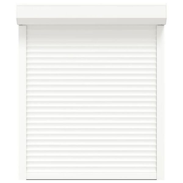 vidaXL Rulleskodde aluminium 100x120 cm hvit