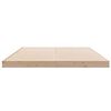 vidaXL Gulvbedramme Naturlig 213.5 x 104 x 9 cm Massiv furu