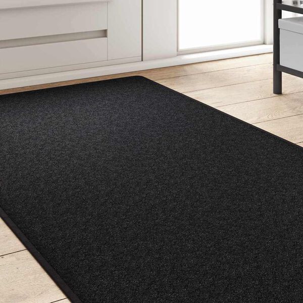 vidaXL Teppeløper Antrasitt 80 x 500 cm 100% Polypropylen