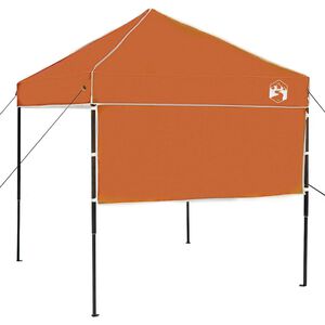 vidaXL Canopy telt 194 x 194 x 251 cm Oransje Stoff