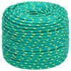 vidaXL Universaltau i polypropylen 10 mm 25 m Gr&oslash;nn PP