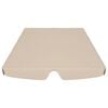 vidaXL Erstatningsbaldakin hagehuske beige 150/130x105/70 cm
