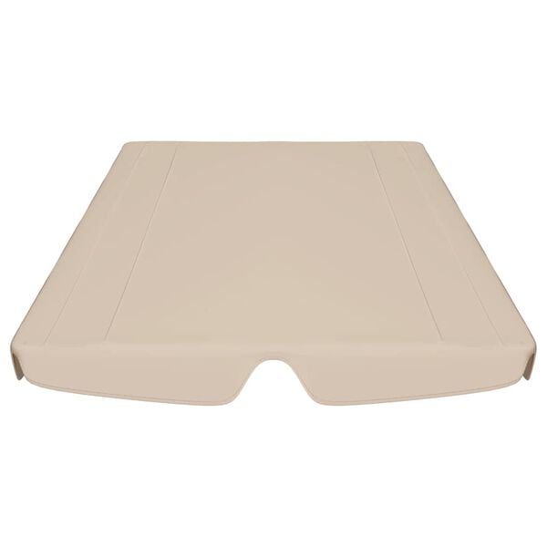 vidaXL Erstatningsbaldakin hagehuske beige 150/130x105/70 cm