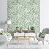 DUTCH WALLCOVERINGS Veggpanel blader og tukan grønn