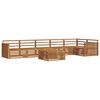 vidaXL Utend&oslash;rs sofa-sett 7 pcs Naturlig