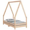 vidaXL Barnesengeramme 70x140 cm heltre furu