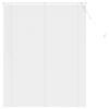 vidaXL Venetiansk persienne Justerbar Hvit 150 x 120 cm PVC
