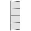 vidaXL Skyved&oslash;r med monteringssett 76x205 cm ESG glass og aluminium