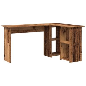vidaXL Skrivebord Gamle tre 142 x 102 x 73 cm Konstruert tre