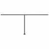 vidaXL Manuell uttrekkbar markise med LED 600x300 cm antrasitt